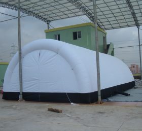 Tent1-43 Tenda inflável branca
