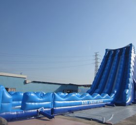T8-1509 Bloco inflável gigante comercial com piscina para adultos