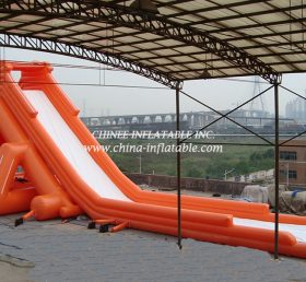 T8-808 Slides infláveis ​​Laranja