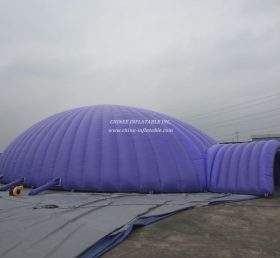 Tent1-501 Tenda inflável roxa gigante