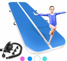 AT1-079 Almofada de ar de ginástica inflável rolando cama de ar trampolim em casa/treinamento/líder de torcida/praia
