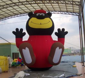 Cartoon2-030 Cartoon inflável urso gigante 6 metros de altura