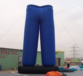 Cartoon2-032 Calça jeans gigante ao ar livre inflável desenho animado de 10 metros de altura