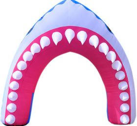 Arch2-002 Arco inflável de tubarão