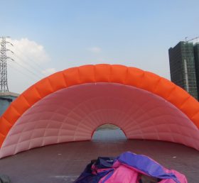 Tent1-603 Tenda inflável gigante laranja