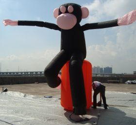 D2-110 Dançarino aéreo de macaco inflável para publicidade