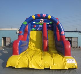 T8-1240 Balsa de trampolim inflável palhaço feliz