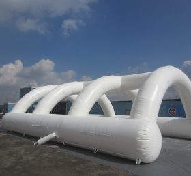 Arch2-356 Arco branco gigante inflável