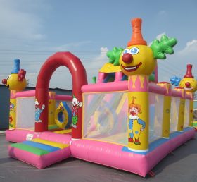 T6-431 Cidade de brinquedos inflável de palhaço feliz