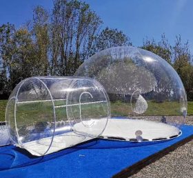 Tent1-5012 Hotel ao ar livre de tenda de túnel de bolha transparente