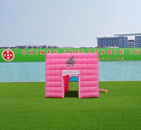 Tent1-4256 Tenda de cubo inflável rosa