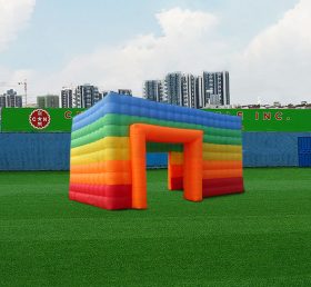 Tent1-4321 Barraca de cubo inflável de arco-íris