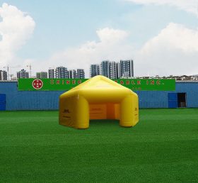 Tent1-4429 Tenda inflável amarela