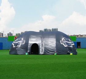 Tent1-4602 Grande barraca de cúpula de evento personalizado preto