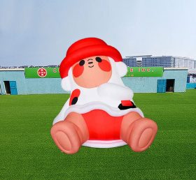 S4-661 Personagem de desenho animado de Natal inflável